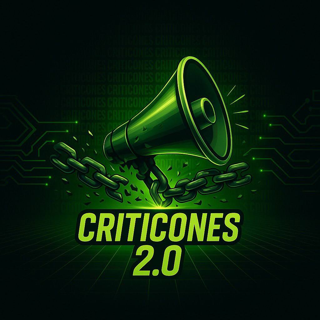 Símbolo Criticones 2.0 Megáfono y Cadena